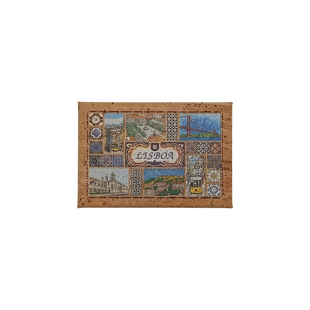 Painting & Tiles - Cork Fridge Magnet